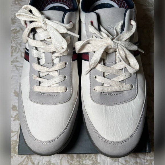 Ben Sherman White Pacer Old School Jogger Sneaker, size 12 Preppy Blokecore - Picture 4 of 11